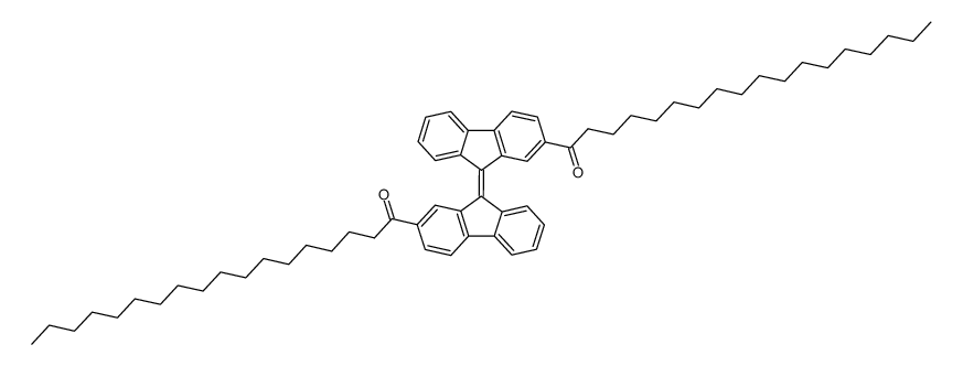 E-2,2'-distearoyl-9,9'-bifluorenylidene Structure