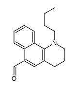 1-butyl-3,4-dihydro-2H-benzo[h]quinoline-6-carbaldehyde结构式