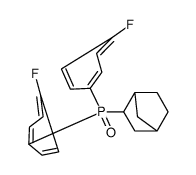 3-bis(4-fluorophenyl)phosphorylbicyclo[2.2.1]heptane Structure