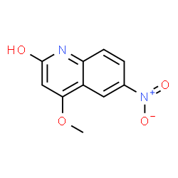 4-Methoxy-6-nitroquinolin-2(1H)-one structure