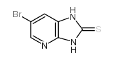 6-BROMO-1,3-DIHYDRO-2H-IMIDAZO[4,5-B]PYRIDINE-2-THIONE Structure