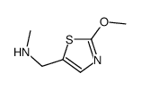 2-甲氧基-n-甲基-5-噻唑甲胺结构式