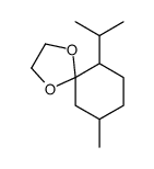 6-Isopropyl-9-methyl-1,4-dioxaspiro[4.5]decane Structure