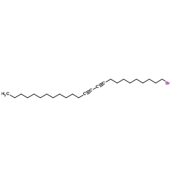 1-溴-10,12-二十五烷二炔结构式