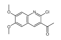 1-(2-Chloro-6,7-dimethoxyquinolin-3-yl)ethanone picture