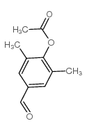 (4-formyl-2,6-dimethylphenyl) acetate图片