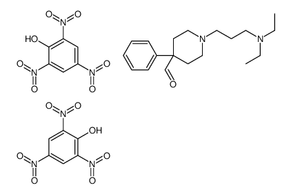 1-[3-(diethylamino)propyl]-4-phenylpiperidine-4-carbaldehyde,2,4,6-trinitrophenol Structure