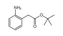 Benzeneacetic acid, 2-amino-, 1,1-dimethylethyl ester Structure