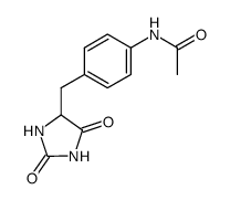 5-(4-acetylamino-benzyl)-imidazolidine-2,4-dione结构式