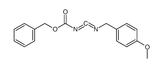 1-(benzyloxycarbonyl)-3-(4'-methoxybenzyl)carbodiimide Structure