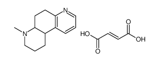 (4aR,10bS)-4-methyl-2,3,4a,5,6,10b-hexahydro-1H-4,7-phenanthroline,(E)-but-2-enedioic acid Structure