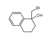 1-(bromomethyl)-1,2,3,4-tetrahydronaphthalen-1-ol结构式