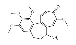 (+/-)-N-deacetylisocolchicine结构式