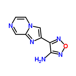 4-(Imidazo[1,2-a]pyrazin-2-yl)-1,2,5-oxadiazol-3-amine Structure