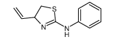 N-(4-vinyl-1,3-thiazolidin-2-ylidene)phenylamine Structure