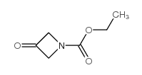 1-Azetidinecarboxylicacid,3-oxo-,ethylester(9CI) Structure