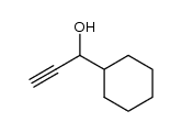 3-cyclohexylpropyl-1-yn-3-ol Structure