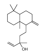 5-(5,5,8a-trimethyl-2-methylidene-3,4,4a,6,7,8-hexahydro-1H-naphthalen-1-yl)-3-methylpent-1-en-3-ol结构式