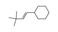(E)-1-cyclohexyl-3,3-dimethyl-1-butene Structure