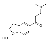 1-(2,3-dihydro-1-benzofuran-5-yl)-3-(dimethylamino)propan-1-one,hydrochloride Structure