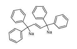 1,1,4,4-tetraphenyl-but-2-enediyl disodium Structure