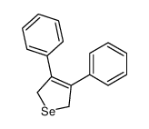 3,4-diphenyl-2,5-dihydroselenophene Structure