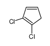 1,2-dichlorocyclopenta-1,3-diene结构式