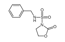 N-Benzyl-2-oxo-1,3-oxazolidine-3-sulfonamide Structure