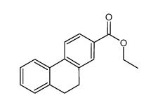 ethyl 9,10-dihydrophenanthrene-2-carboxylate结构式