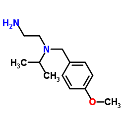 N-Isopropyl-N-(4-methoxybenzyl)-1,2-ethanediamine结构式