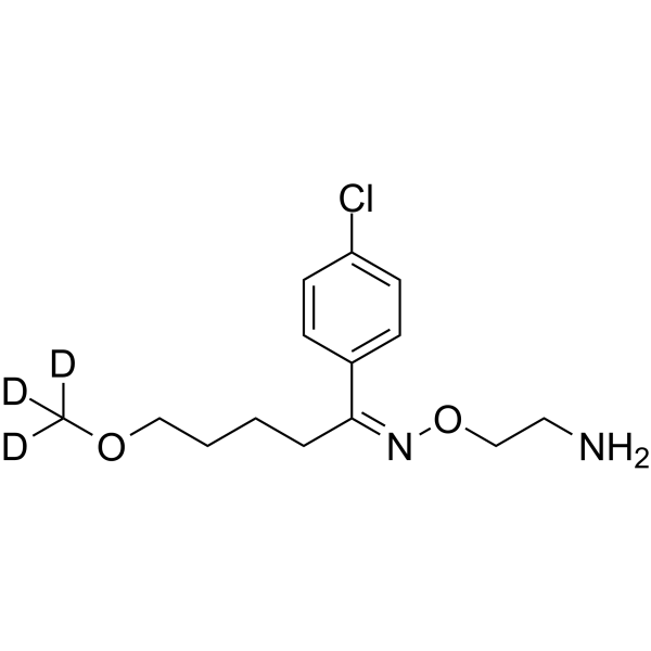 Clovoxamine-d3 Structure