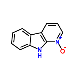 (15N2)-9H-Pyrido[2,3-b]indole 1-oxide结构式