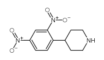 4-(2,4-dinitrophenyl)piperidine结构式