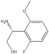 (2R)-2-AMINO-2-(6-FLUORO-2-METHOXYPHENYL)ETHAN-1-OL Structure