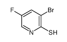 3-bromo-5-fluoro-1H-pyridine-2-thione Structure