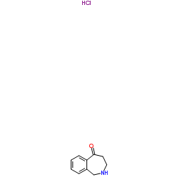 1,2,3,4-tetrahydrobenzo[c]azepin-5-one hydrochloride Structure