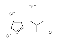 Tert-butylcyclopentadienyltitaniumtrichloride结构式