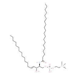 C20 Sphingomyelin (d18:1/20:0) Structure