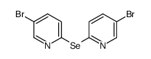 bis(5-bromo-2-pyridyl) selenide Structure