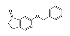 3-(benzyloxy)-6,7-dihydrocyclopenta[c]pyridin-5-one Structure