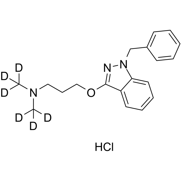 Benzydamine-d6 hydrochloride Structure