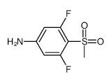 3,5-difluoro-4-methanesulfonylaniline picture