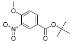 TERT-BUTYL 4-METHOXY-3-NITROBENZOATE结构式