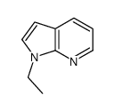 1H-Pyrrolo[2,3-b]pyridine,1-ethyl-(9CI) structure