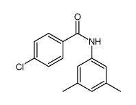 4-Chloro-N-(3,5-dimethylphenyl)benzamide Structure