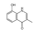 8-Hydroxy-3-methylquinolin-4(1H)-one Structure