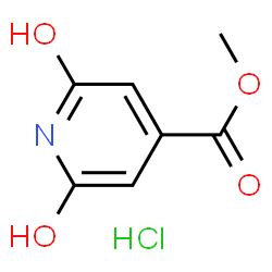 Methyl 2,6-Dihydroxypyridine-4-carboxylate Hydrochloride Structure