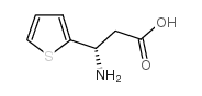 (S)-3-氨基-3-(2-噻吩基)-丙酸结构式
