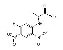 FDNP-D-ALA-NH2 Structure