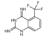 5-Trifluoromethyl-quinazoline-2,4-diamine结构式